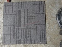 (16) Used Carpet Floor Squares