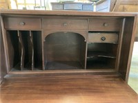 Wooden Cabinet - Locked NO KEY 30"x1.1.5"x19"