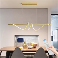 Modern Led Chandeliers for Dining Room, Dimmable 3
