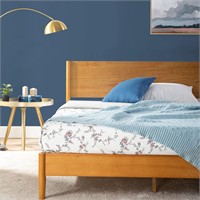 ZINUS Allen Mid Century Wood Platform Bed Frame,