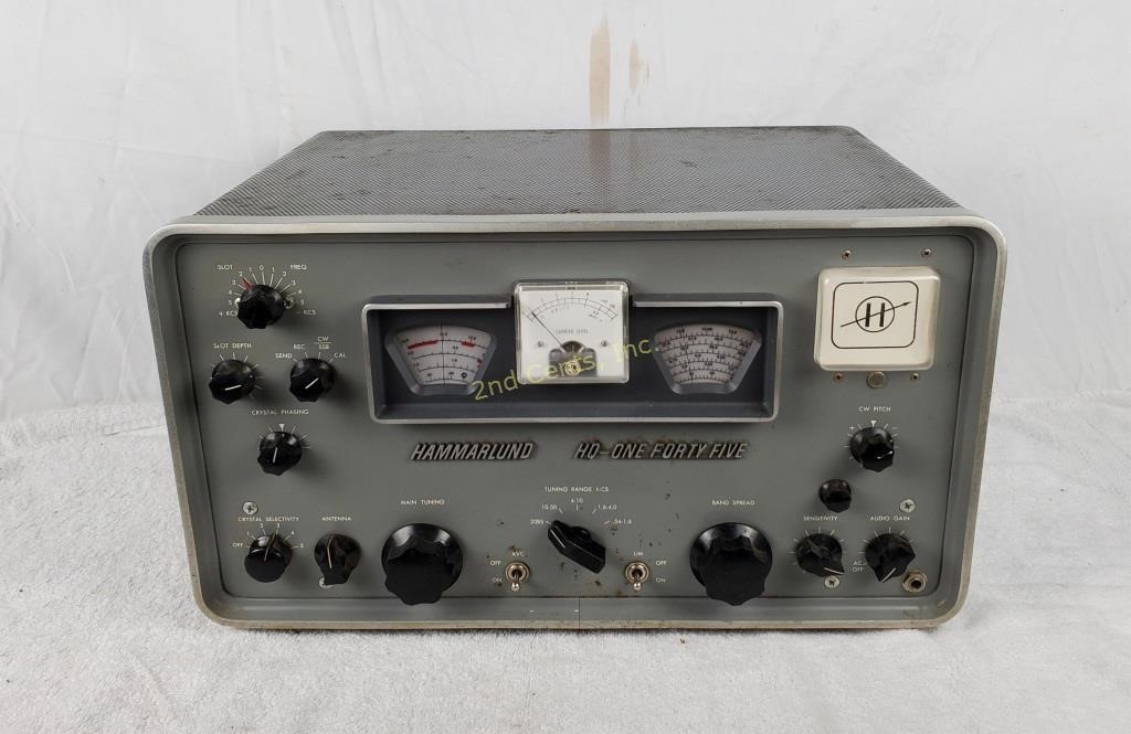 Vintage Radio Audio CB Electronics Tools Online Auction 9