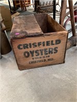 Antique Crisfield Oysters Crate