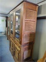 Country jelly Cupboard with wire screen