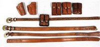 (4) Ranger-Style Gun belts w/Accessories,
