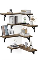 AMADA HOMEFURNISHING CORNER FLOATING SHELVES,