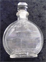 4" TCW & Co Holy Water Glass Bottle