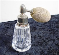 4" Waterford Crystal Perfume Atomizer