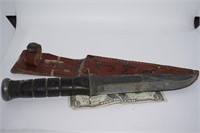 WW2 US Navy Kabar Olean, NY Fighting Knife
