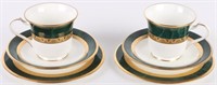 NORITAKE BONE CHINA FITZGERALD INCOMPLETE SET -(2)