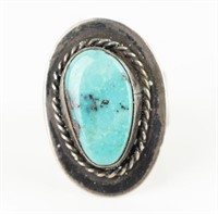 Jewelry Sterling Silver Turquoise Ring