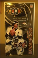Broncos Super Bowl XXII Official VHS Tape