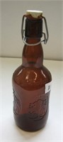 Amber Grolsch Bottle(9" high)