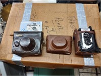 3 Vintage Argus Cameras
