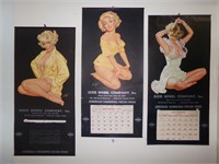 1969 - 1971 Dixie Wheel Calendars