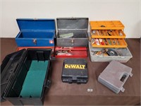 Tools, tool boxes, and empty cases