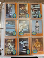 STAR WARS SERIES 5 1977 TOPS TRADING CARDS