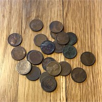Early 1900's Lincoln Head Penny Coins