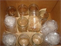 Ball Mason pint canning jars (12)