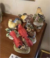Lefton & Other Bird Figurines