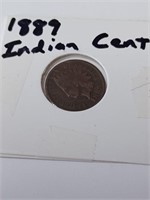 1889 Indian Head Cent Coin