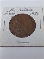 1936 One Cent Coin