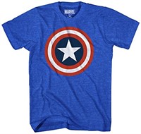 Size X-Large Marvel Men's 80s Captain 2 Short