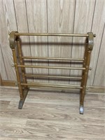 Wooden Blanket Rack