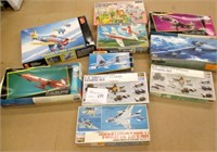 Lot of Airplane/Fighter Jets Model Kits