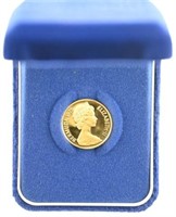 1975 Bermuda Queen Elizabeth II $100 Gold