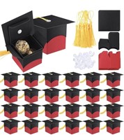25Pcs Graduation Candy Box Graduation Cap
