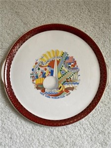 1940 New York worlds fair plate. Master