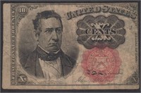 US Fractional Currency 5th Series 10 Cent Note, ci