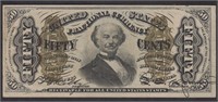 US Fractional Currency 3rd Series 50 Cent Note, ci