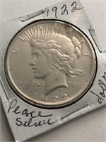 1922-P Peace Dollar