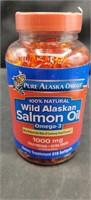 Wild Alaskan Salmon Oil Omega-3. Best by 6-20