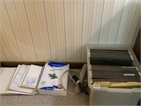 ORGANIZER BIN W/ FILES