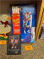 Vintage Shaq Rookie of the Year Figure + Card