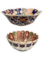 2 Antique Imari Bowls