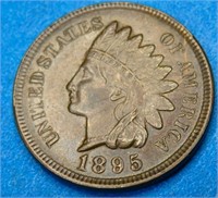 1895 RB AU Plus Indian head Cent