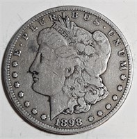 1898 s Better Date Morgan Dollar -