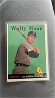 1958 Topps Wally Moon Card