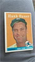 1958 TOPPS HANK BAUER