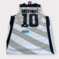 Kobe Bryant Signed Team USA Authentic Jersey +COA