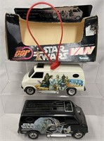 2 Star Wars 1977 SSP Vans, 1 Boxed