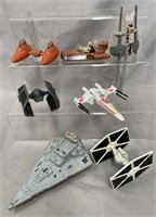7 Star Wars Die Cast Space Ships