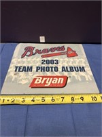 Braves 2003 Team Photo Album by Bryan