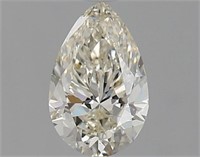 Gia Certified Pear Cut .91ct Si1 Diamond