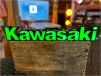 19” Long Light Up Kawasaki Sign