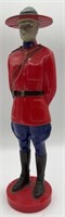 PLASTIC ROYAL MOUNTY PLASTIC FIGURINE