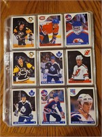 (9) 85-86 OPC Hockey Cards